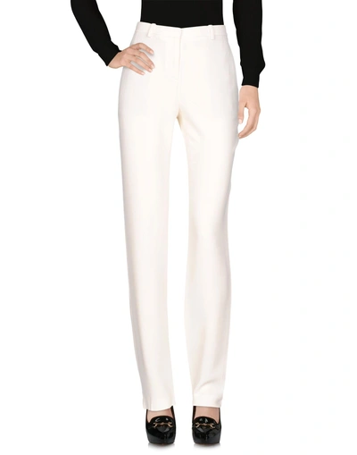 Shop Theory Pants In Ivory