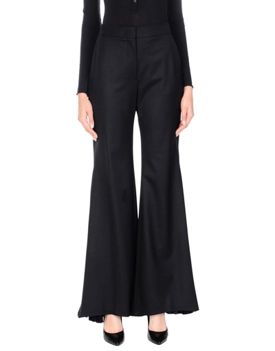 Shop Sara Battaglia Casual Pants In Black