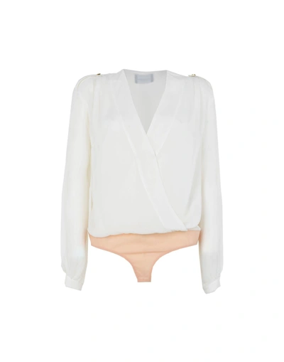 Shop Atos Lombardini Blouses In White