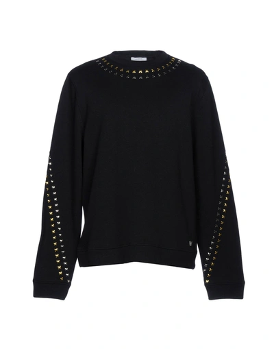 Shop Versace Sweatshirts In Black