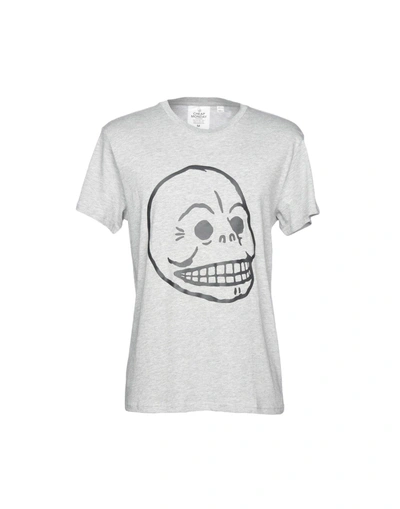 Shop Cheap Monday T-shirts In Light Grey