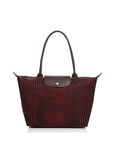 Longchamp croc hotsell