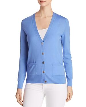 tory burch patch cuff sweater