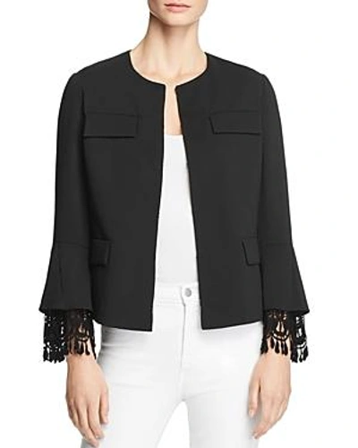 Shop Le Gali Penny Bell Sleeve Jacket - 100% Exclusive In Black