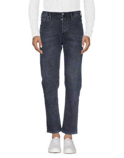 Shop Acne Studios Denim Pants In Black