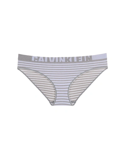 Shop Calvin Klein Underwear Brief In Grey