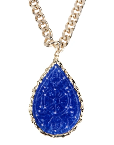 Shop Rosantica Necklace In Blue