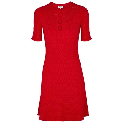 Shop Kenzo Red Stretch-jersey Dress