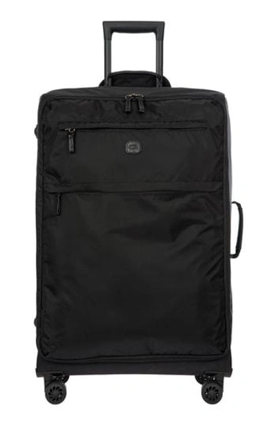 Shop Bric's X-bag 30-inch Spinner Suitcase - Black In Black/ Black