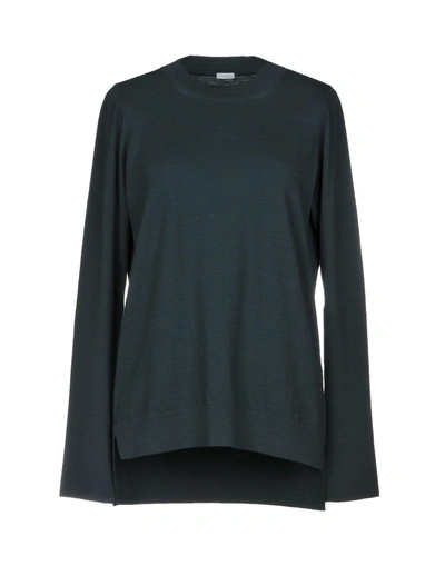 Shop Malo Sweater In Dark Green