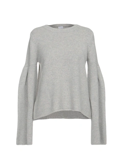 Shop Iris & Ink Woman Sweater Light Grey Size S Cashmere