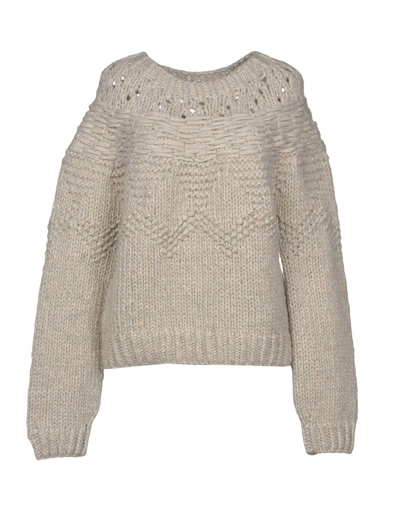 Shop Helmut Lang Sweater In Light Grey