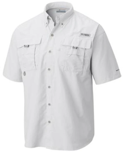 Shop Columbia Pfg Men's Bahama Ii Upf-50 Quick Dry Shirt In White