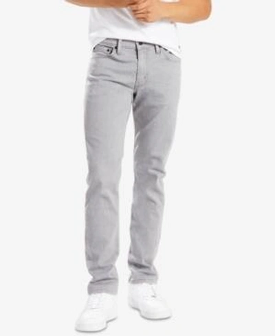 Shop Levi's 511 Slim Fit Performance Stretch Jeans In Chainlink