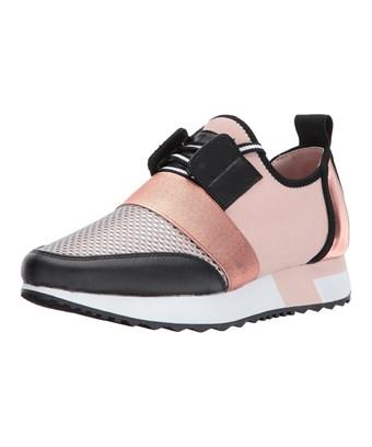 steve madden antics jogger sneakers rose gold