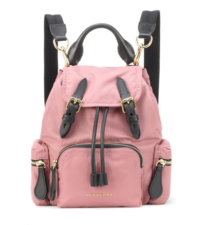 Shop Burberry The Small Rucksack Backpack In Pink