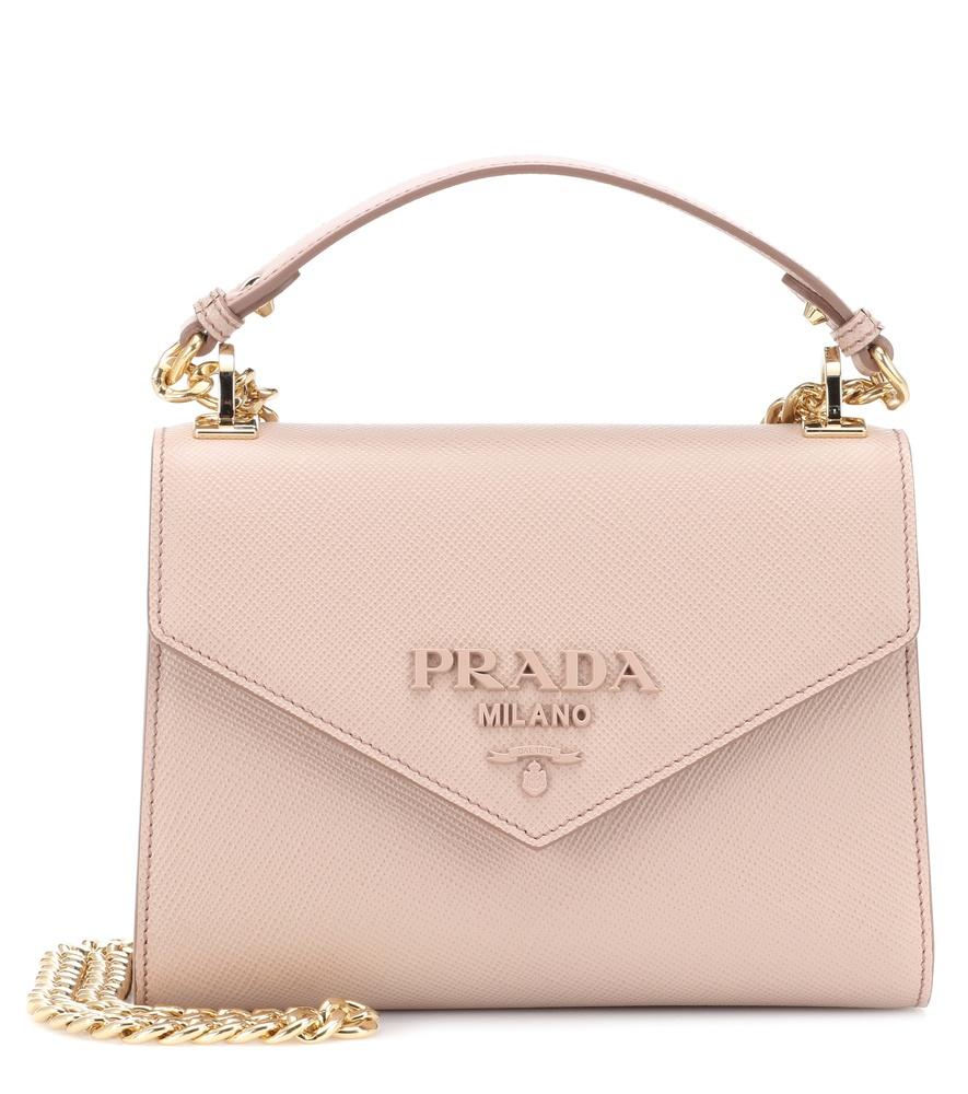 prada pink shoulder bag