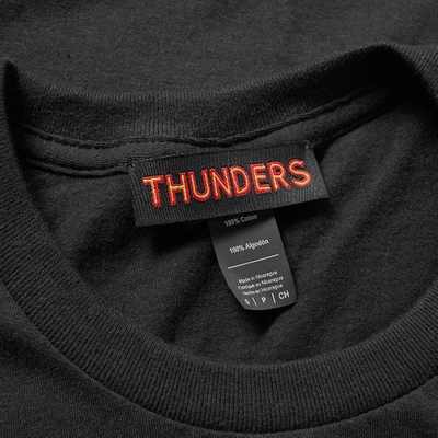 Shop Thunders Mr  Yoking Tee In Black