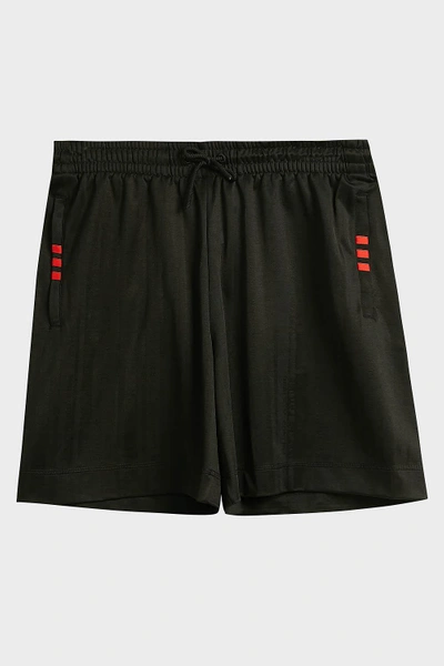 Shop Adidas Originals By Alexander Wang Jersey Shorts In Black