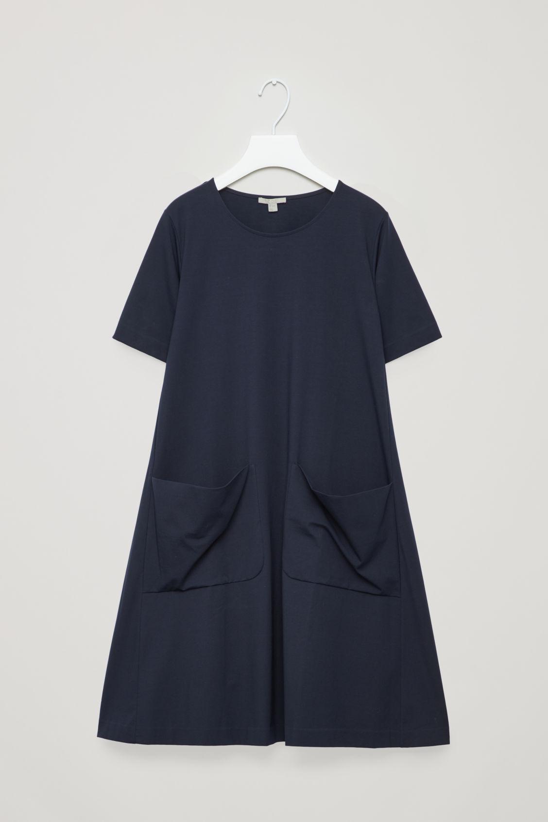 a line jersey dress