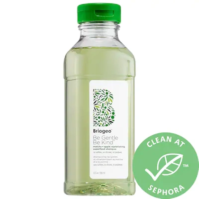Briogeo Be Gentle, Be Kind Matcha + Apple Replenishing Superfood Shampoo 12.5 Oz.