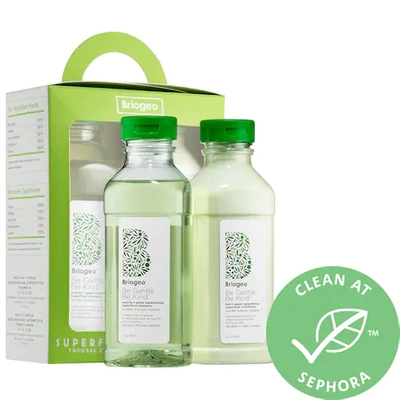 Briogeo Superfoods Kale, Apple, Matcha And Apple Replenishing Shampoo And Conditioner Duo
