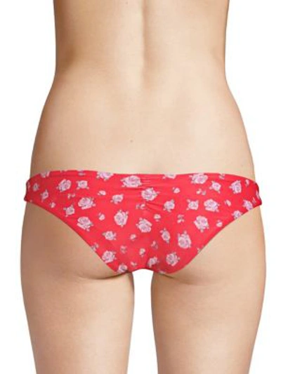 Shop Wildfox Isabelle Bikini Bottoms In Ditsy Rose