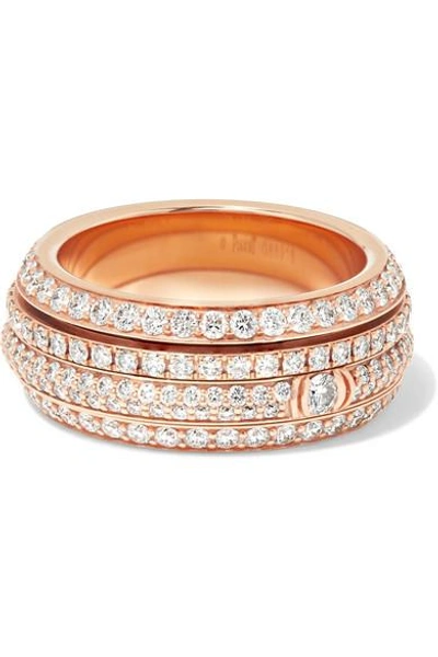 Shop Piaget Possession 18-karat Rose Gold Diamond Ring