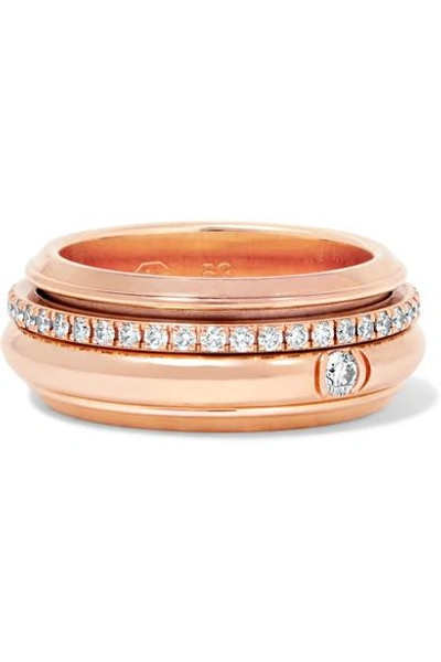 Shop Piaget Possession 18-karat Rose Gold Diamond Ring