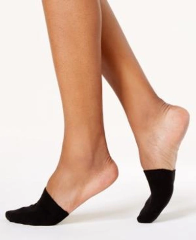 Shop Hue Women's Toe Topper Socks In Black