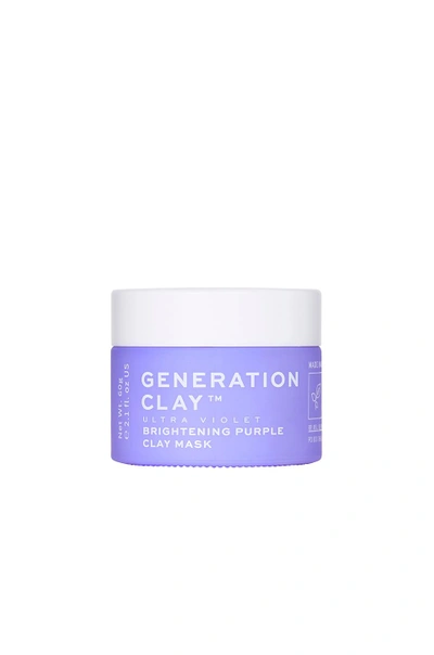 Shop Generation Clay Ultra Violet Brightening Purple Clay Mask In Beauty: Na. In N,a