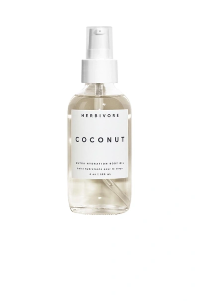 Shop Herbivore Botanicals Coconut Body Oil In N,a