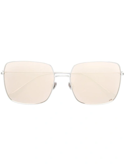 Shop Dior Eyewear Stellaire1 Sunglasses - Metallic