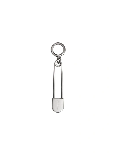Shop Burberry Brass Kilt Pin Key Charm - Metallic