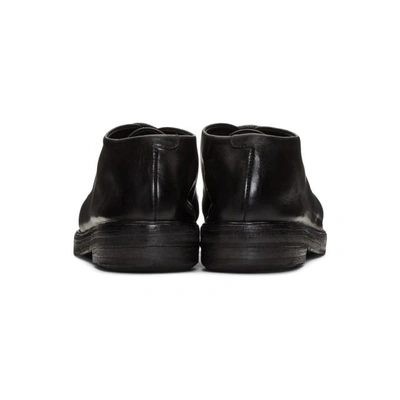 Shop Marsèll Marsell Black Zucca Zeppa Derbys In 1066 Nero