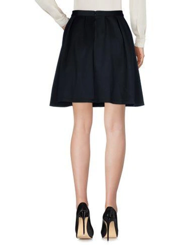 Shop Twinset Knee Length Skirts In Black
