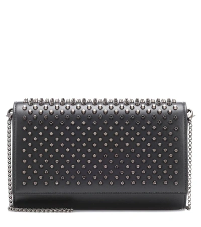 Christian Louboutin Rivet Shoulder Bag In Black