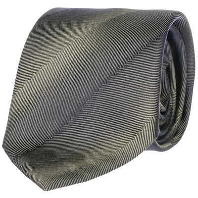 Shop Emporio Armani Men's Tie Necktie In Green