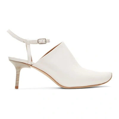 Shop Acne Studios White Nawel Heels