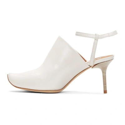 Shop Acne Studios White Nawel Heels