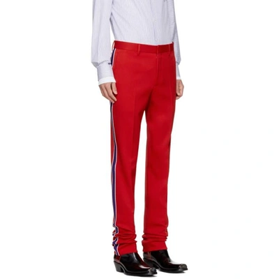 Calvin Klein 205w39nyc Red Marching Band Trousers | ModeSens