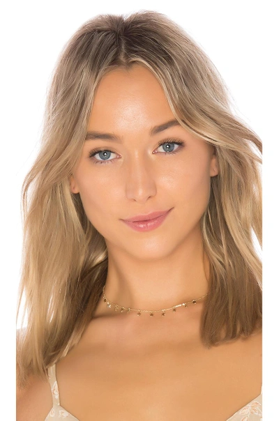Shop The M Jewelers Ny Paco Star Choker In Metallic Gold.