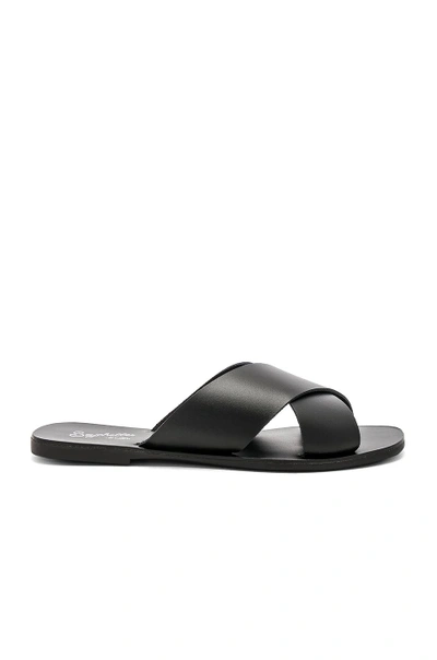 Shop Seychelles Total Relaxation Sandals In Black