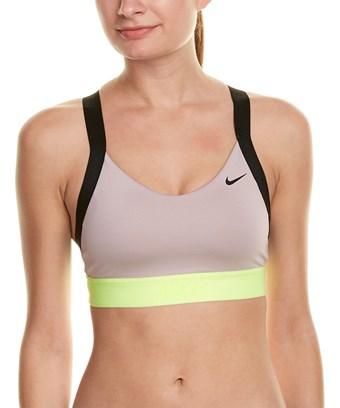 Nike pro indy logo back bra hotsell