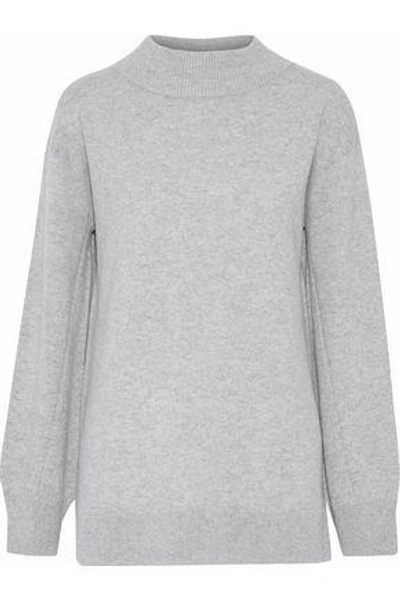 Shop Rag & Bone Woman Ace Cashmere Turtleneck Sweater Light Gray