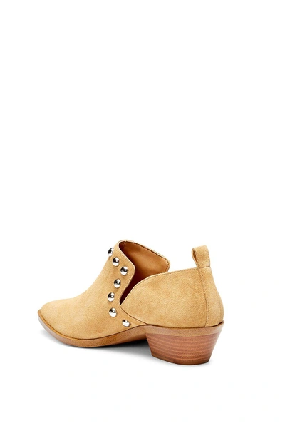 Shop Rebecca Minkoff Katen Bootie In Beige