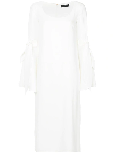 Shop Ellery Cindy Midi Dress In White