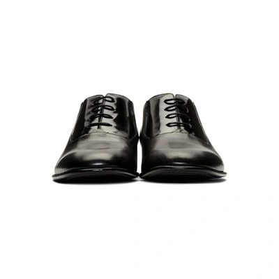 Shop Jimmy Choo Black Tyler Oxfords