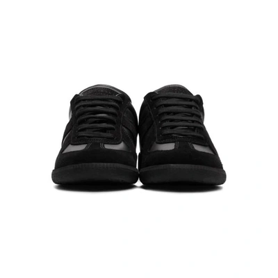 Shop Maison Margiela Black Replica Sneakers