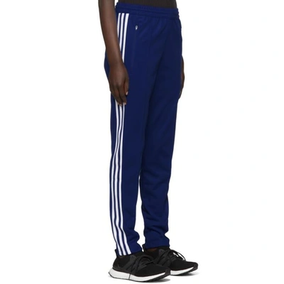 Shop Adidas Originals Blue Franz Beckenbauer Track Pants